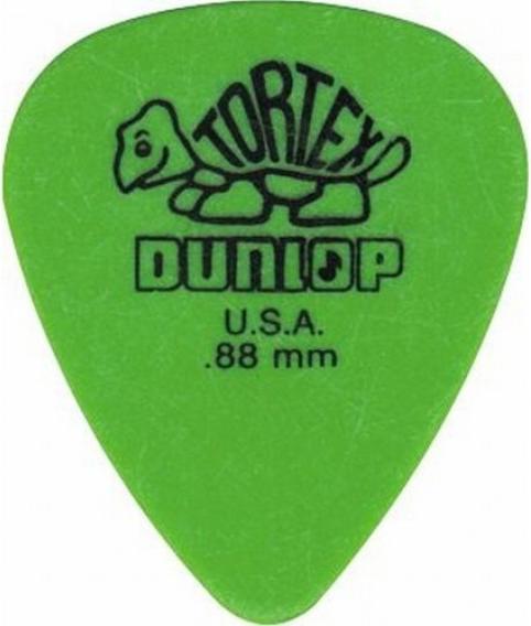Dunlop Standard Tortex Pick Pack (Green .88 3