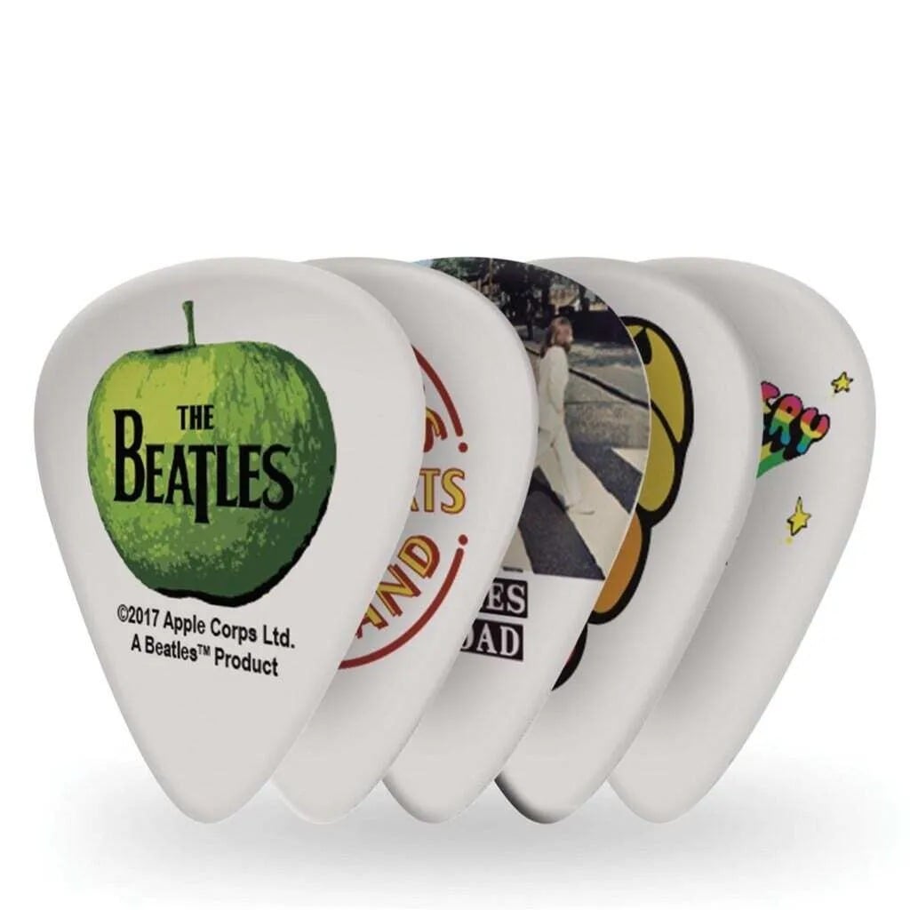 D'Addario The Beatles 'Classic Albums' .70mm Guitar Picks - Medium (10 Pack) 4