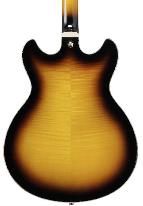 Ibanez AS93FMAYS Hollowbody Electric Guitar (Antique Yellow Sunburst) - No Case