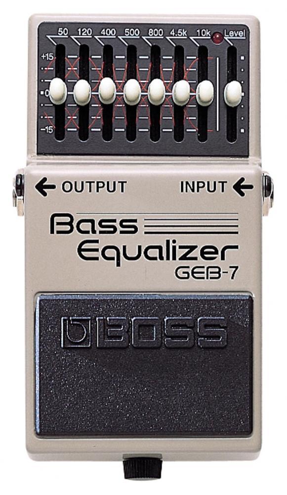 Boss GEB7 7 Band Equalizer Bass Pedal