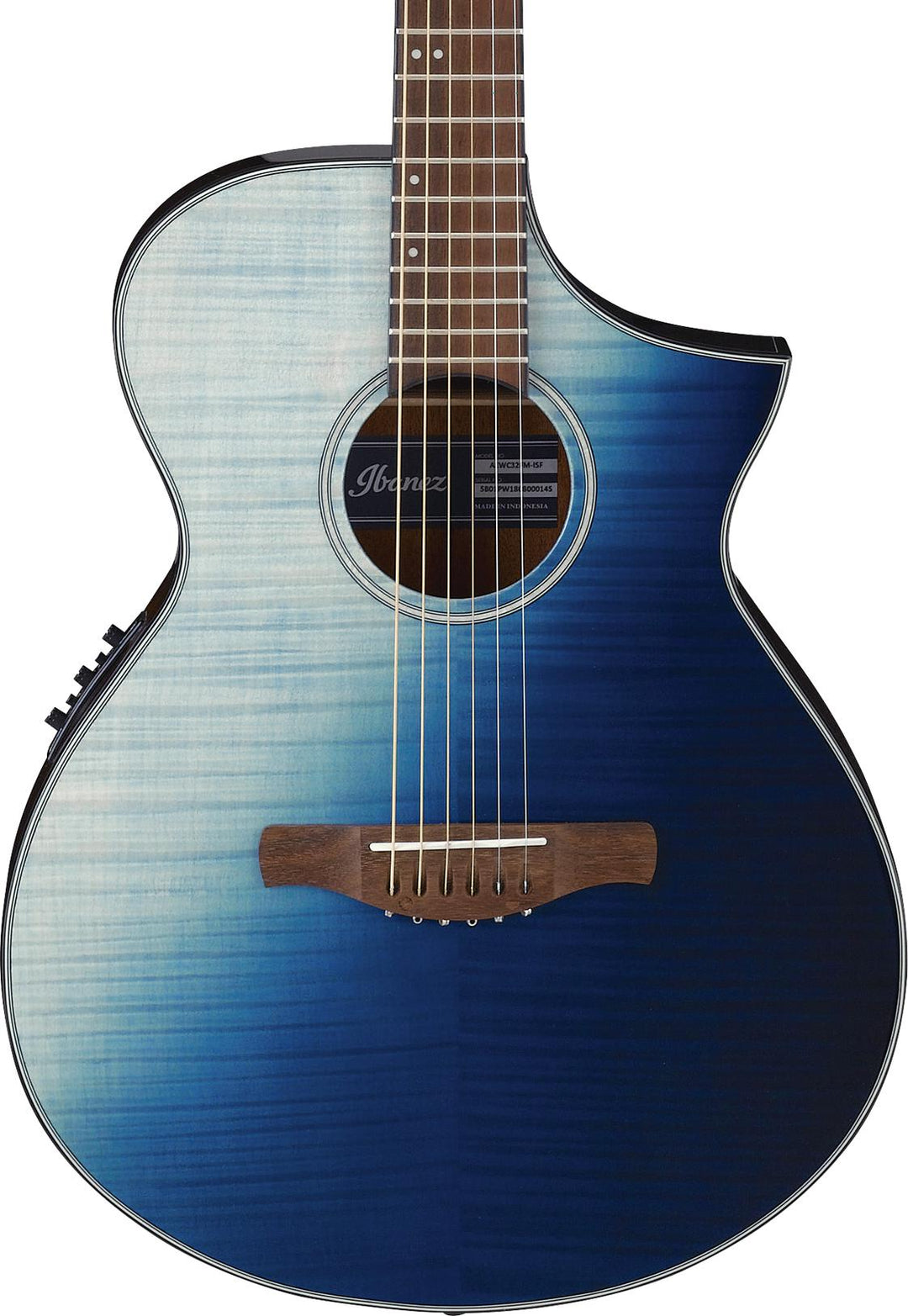 Ibanez AEWC32FMISF Acoustic Electric Indigo Blue
