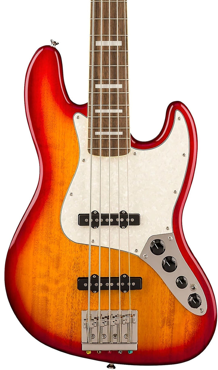 Squier Classic Vibe Active '70s Jazz Bass V Laurel Fingerboard Sienna Sunburst