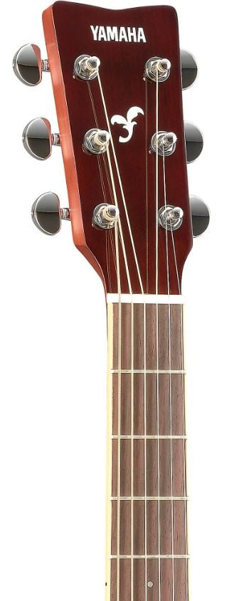 Yamaha FGC-TA TransAcoustic Dreadnought Acoustic-Electric Guitar - Brown Sunburst 5