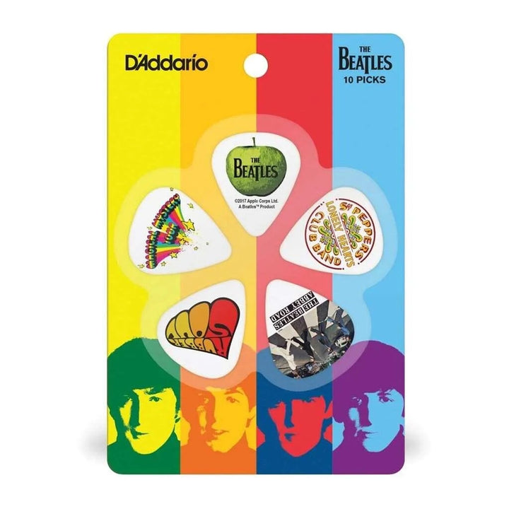 D'Addario The Beatles 'Classic Albums' .50mm Guitar Picks - Thin (10 Pack)