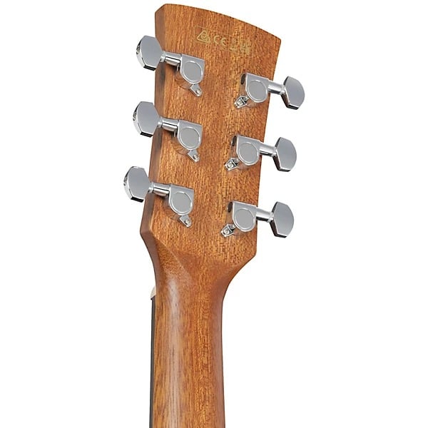 Ibanez PF50CEOBH Acoustic Electric Guitar - Open Pore Transparent Blue Sunburst 4