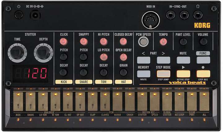 Korg Volca Beats Analog Drum and Rhythm Machine