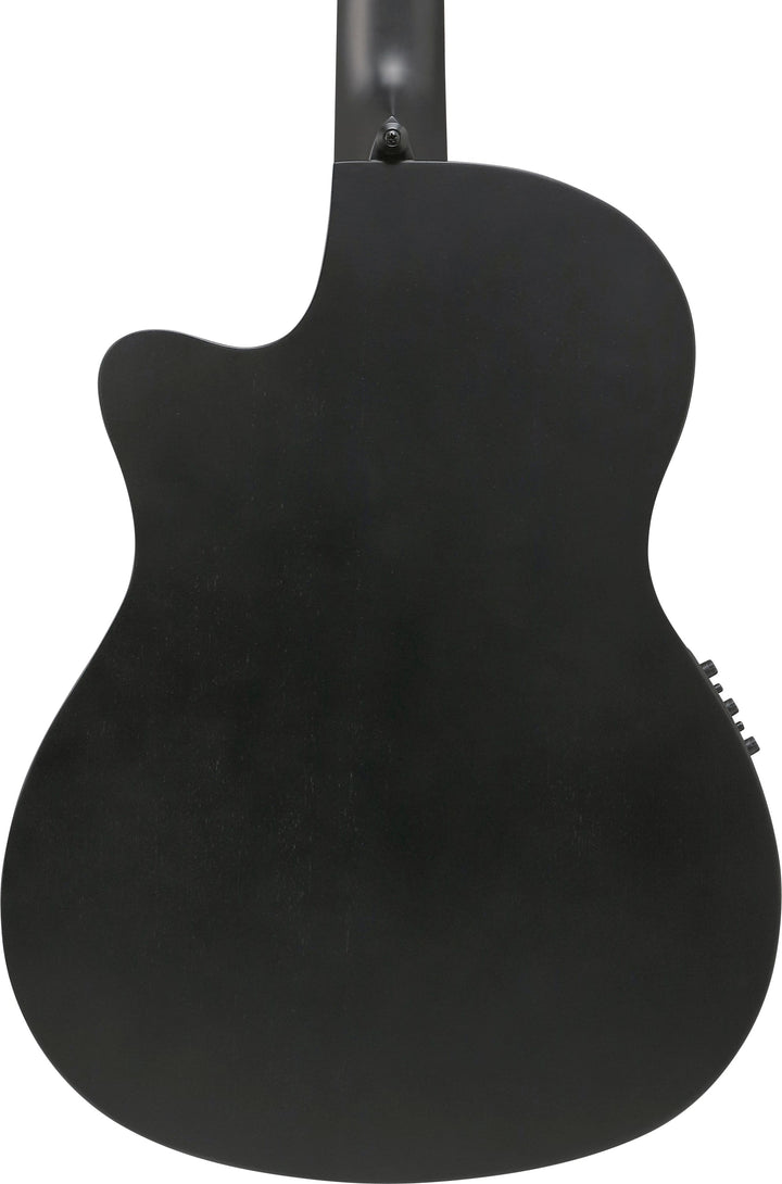 Ibanez GA621BOT Classical Acoustic Electric Guitar - Black Out 6