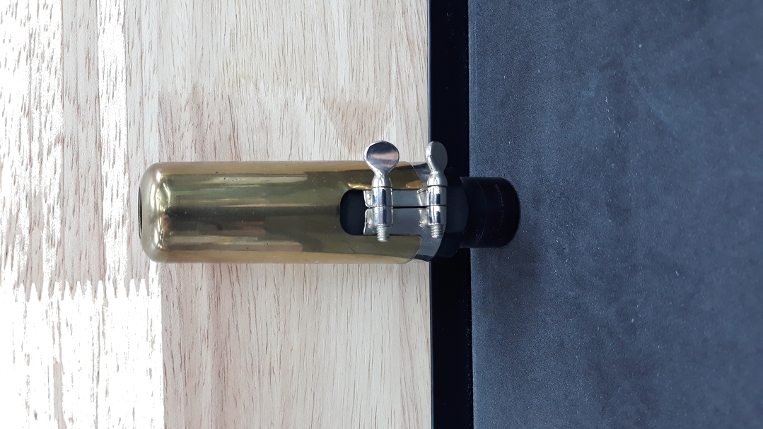 Used Meyer Hard-Rubber Tenor Saxophone Mouthpiece - 6M 3