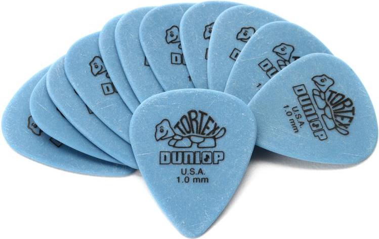 Dunlop Standard Tortex Pick Pack (Blue 1.0)