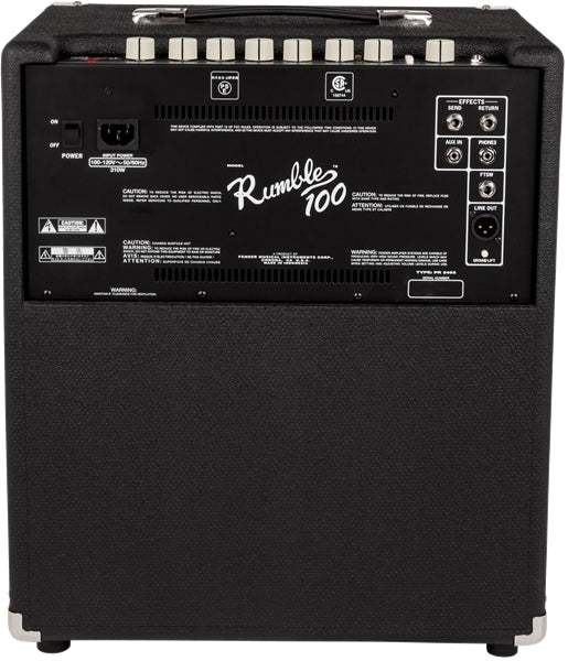 Fender Rumble 100 V3 Bass Amplifier