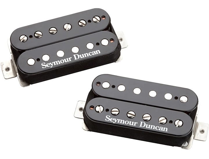Seymour Duncan Hot Rodded Humbucker Guitar Pickup Set - Black