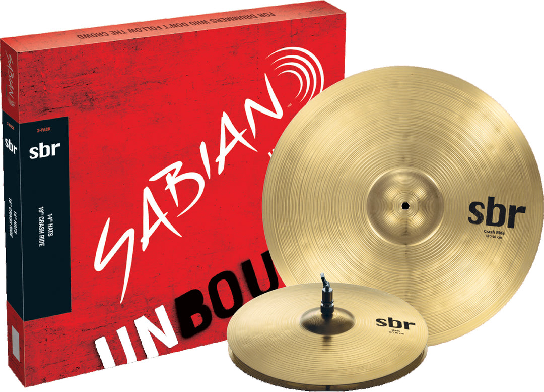 Sabian SBR Performance Cymbal Package
