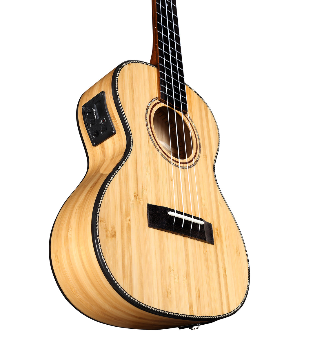 Alvarez MU55TE Ukulele Tenor Solid Acoustic Electric 4