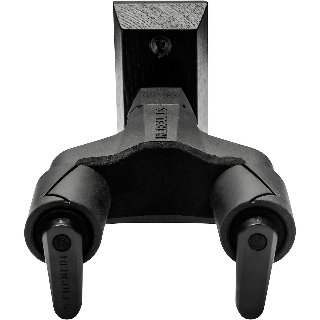 Hercules GSP38WBBKPLUS Black ABS Wall Mount Guitar Hanger with Auto Grip System