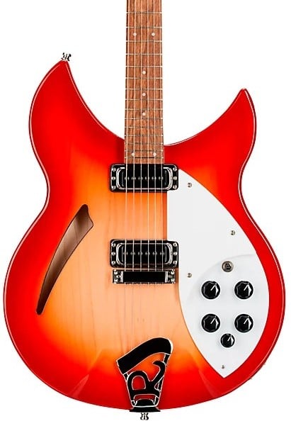 Rickenbacker 330 Thinline Semi-Hollow Electric Guitar - Fireglo