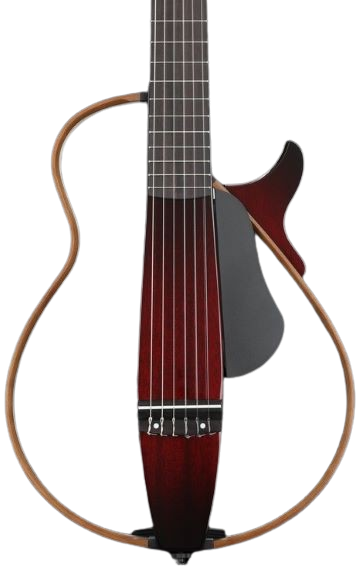 Yamaha SLG200N Nylon String Silent Guitar - Crimson Red Burst
