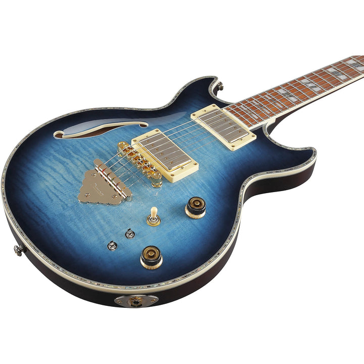 Ibanez AR520HFMLBB Electric Guitar (Light Blue Burst) - No Case