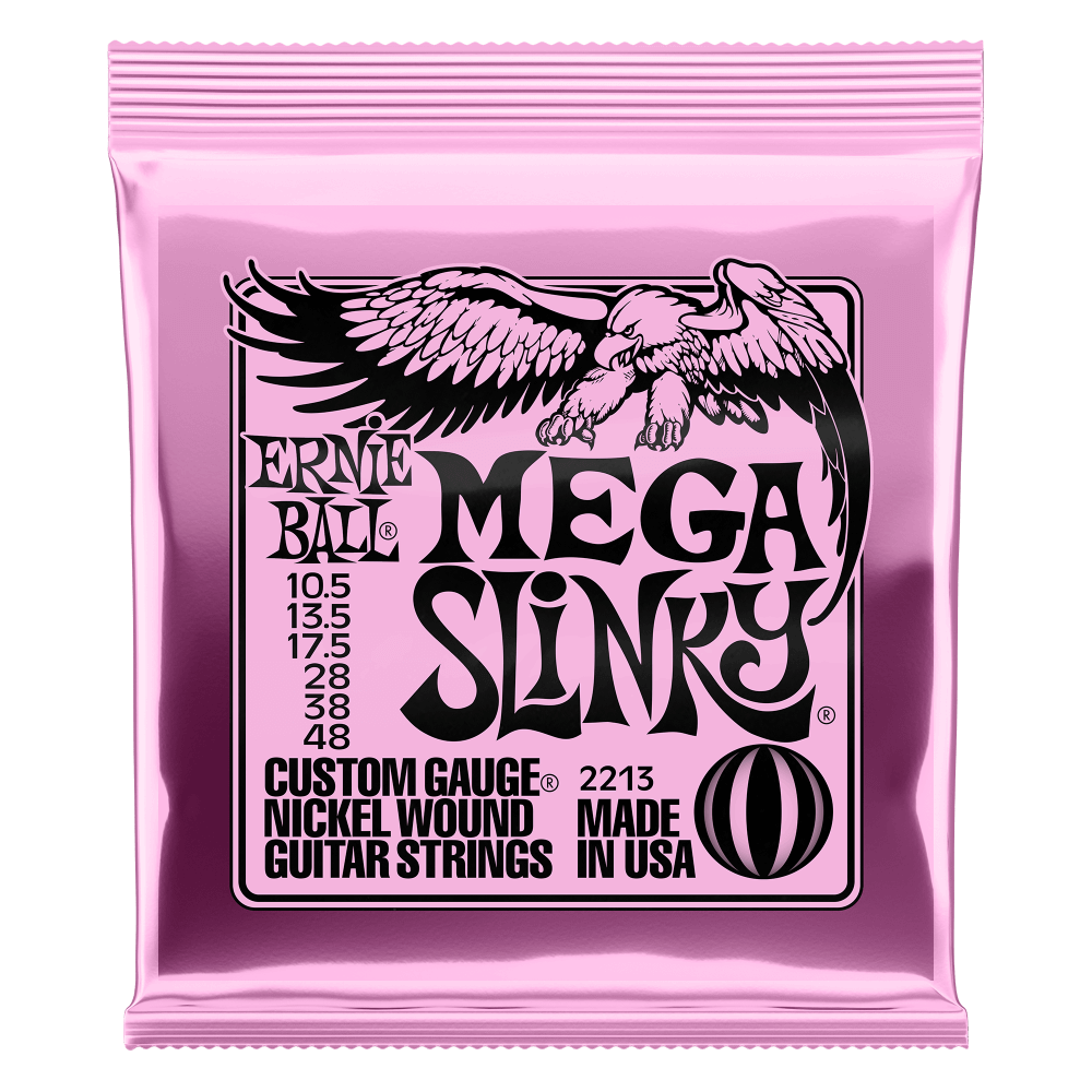 Ernie Ball PO2213 Mega Slinky Electric Strings (10.5-48)