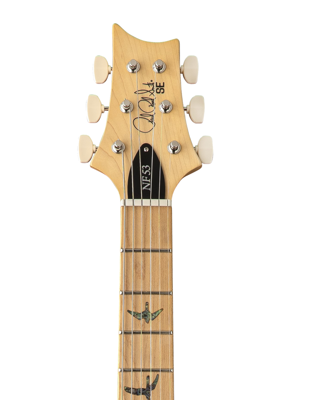 PRS SE NF 53 Electric Guitar - White Doghair