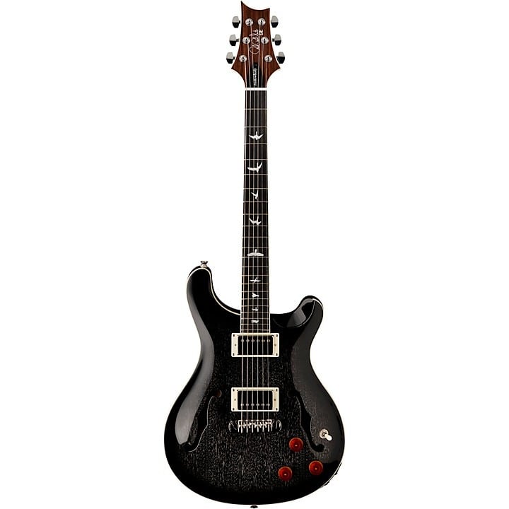 PRS SE Hollowbody Standard Piezo Electric Guitar - Dog Hair Smokeburst 4