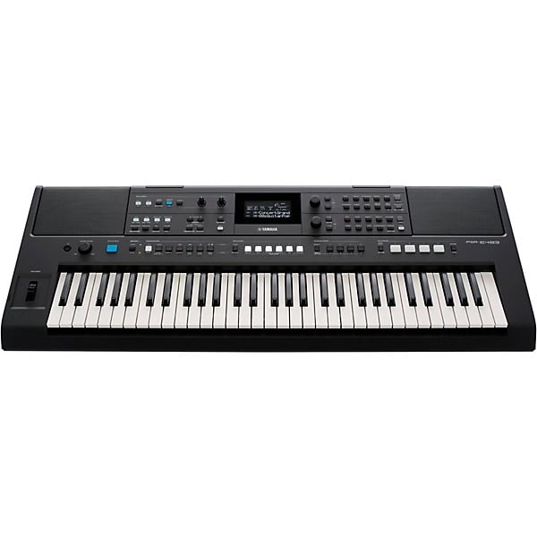 Yamaha PSR-E483 61 Key Portable Keyboard - Black