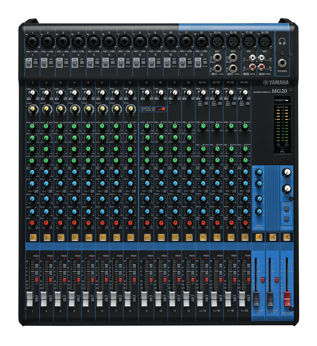 Yamaha MG20 20-Channel Analog Mixer