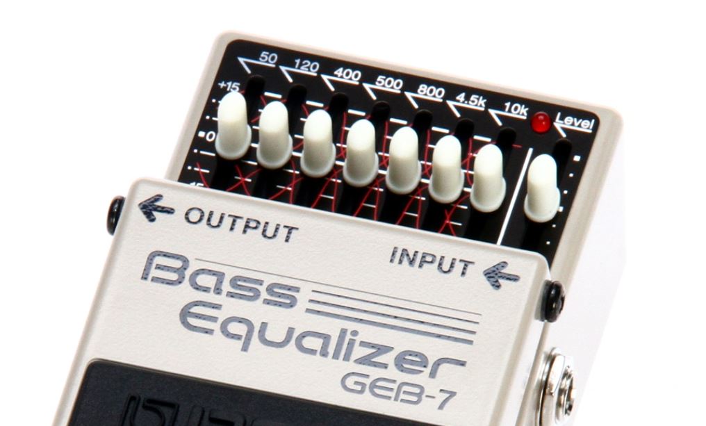 Boss GEB7 7 Band Equalizer Bass Pedal 4