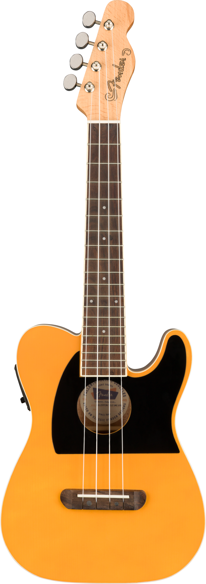 Fender Fullerton Tele Concert Ukulele (Butterscotch)
