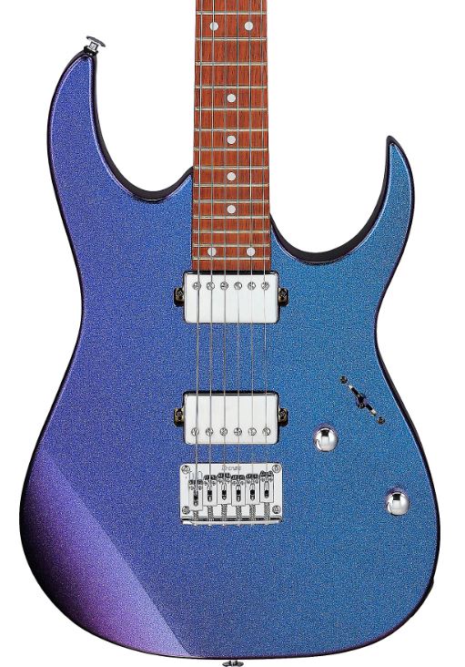Ibanez GRG121SPBMC Electric Guitar - Blue Metal Chameleon