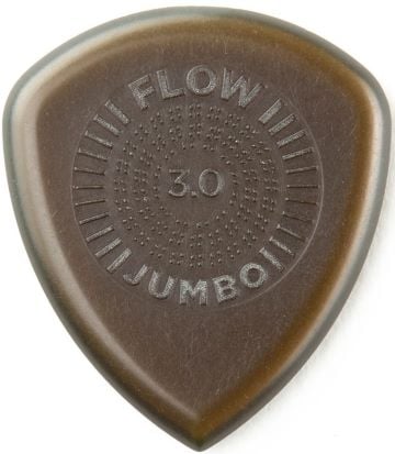 Dunlop 547P300 Flow Jumbo Grip Guitar Picks - 3.0mm (3 Pack)