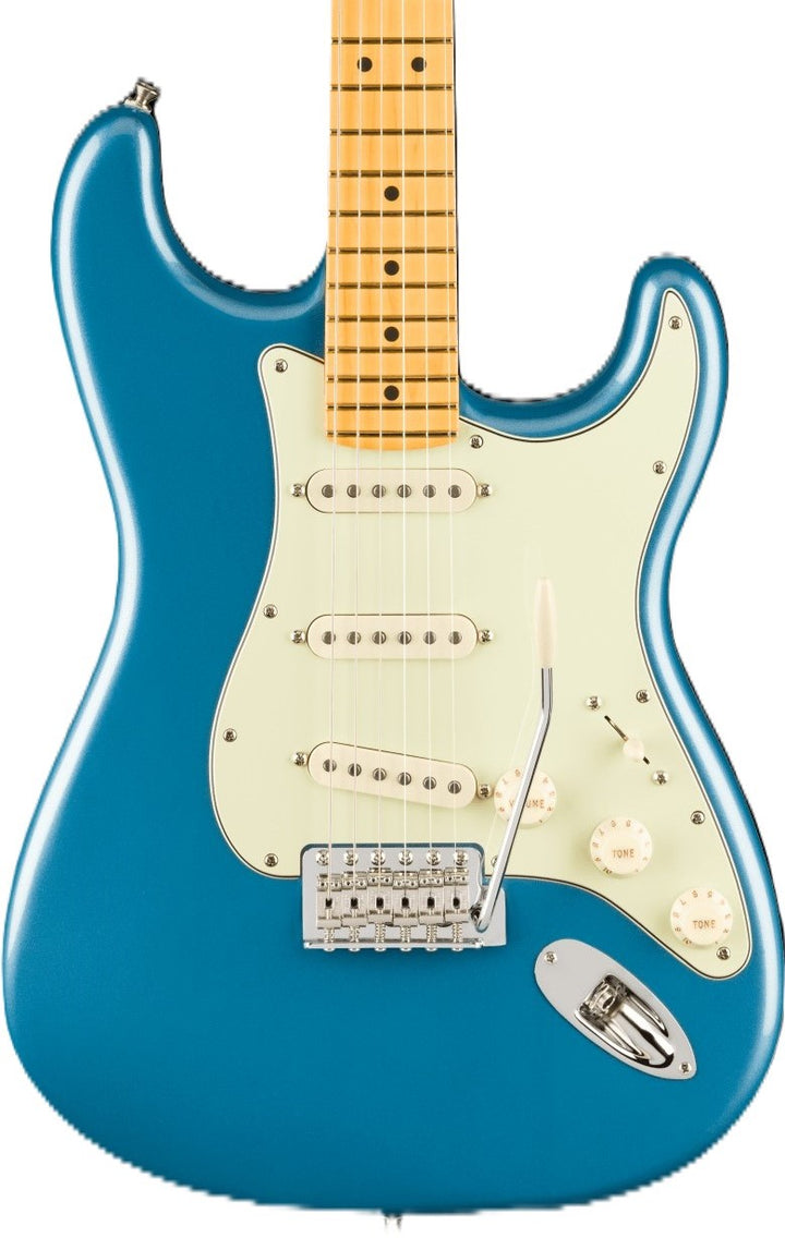 Fender American Professional Classic Stratocaster Electric Guitar - Faded Lake Placid Blue