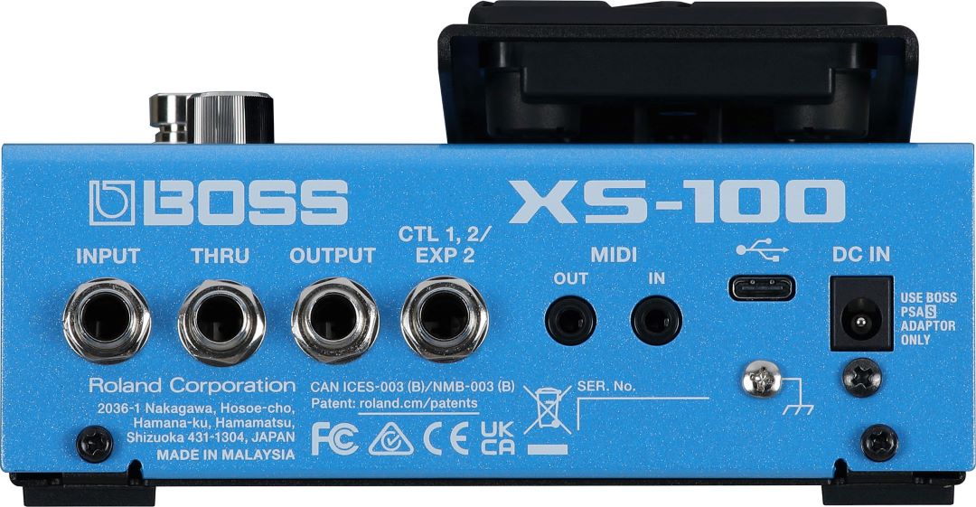 Boss XS-100 Poly Shifter With Expression Pedal 2