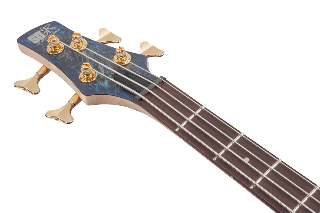 Ibanez SR300EDXCZM Standard Bass Guitar - Cosmic Blue Frozen Matte