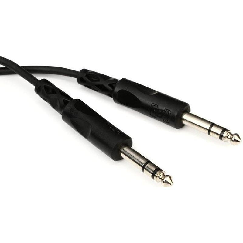 Hosa CSS103 Single 1/4" Stereo Cable 3'
