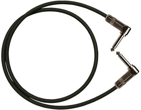 RapcoHorizon Patch Cable - SG4-3RR - 2 (two) Right Angle connectors, 3 foot
