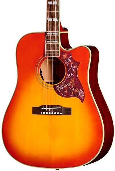 Epiphone Hummingbird Standard EC Acoustic Electric Guitar - Cherry Sunburst
