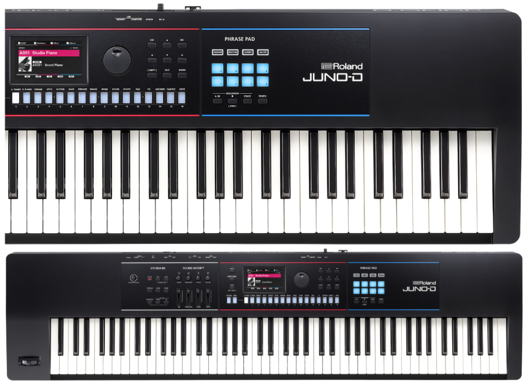Roland JUNO-D8 Keyboard Synthesizer - With 88 Weighted Keys