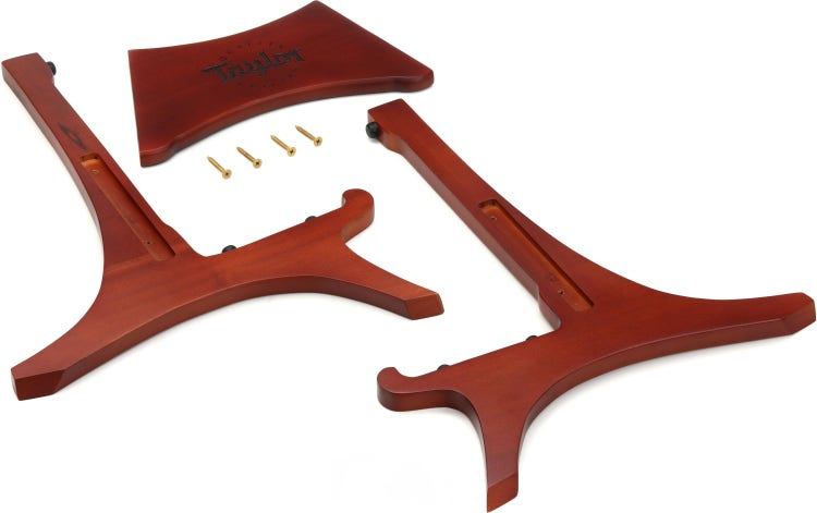 Taylor Folding Guitar Stand - Mahogany Finish 4