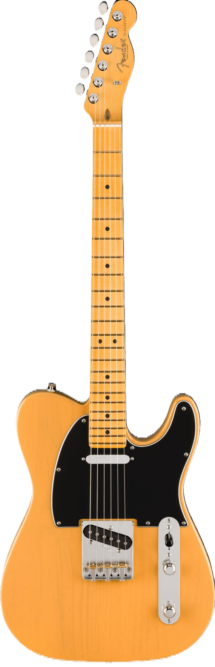 Fender American Professional Classic Telecaster Electric Guitar - Butterscotch Blonde