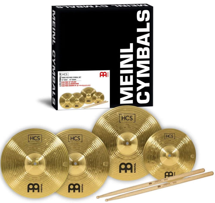 Meinl HCS1314+10S 13" Hhats 14" Crash 10" Splash