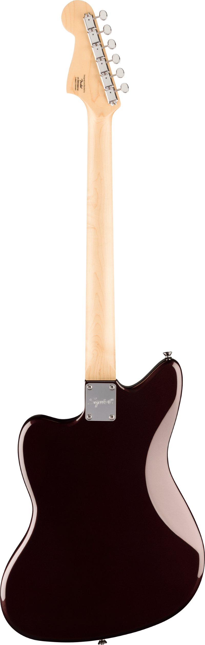 Squier Paranormal Baritone Jazzmaster HH Electric Guitar - Oxblood 3