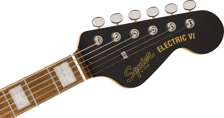 Squier Paranormal Electric VI Electric Guitar - 3 Color Sunburst 5