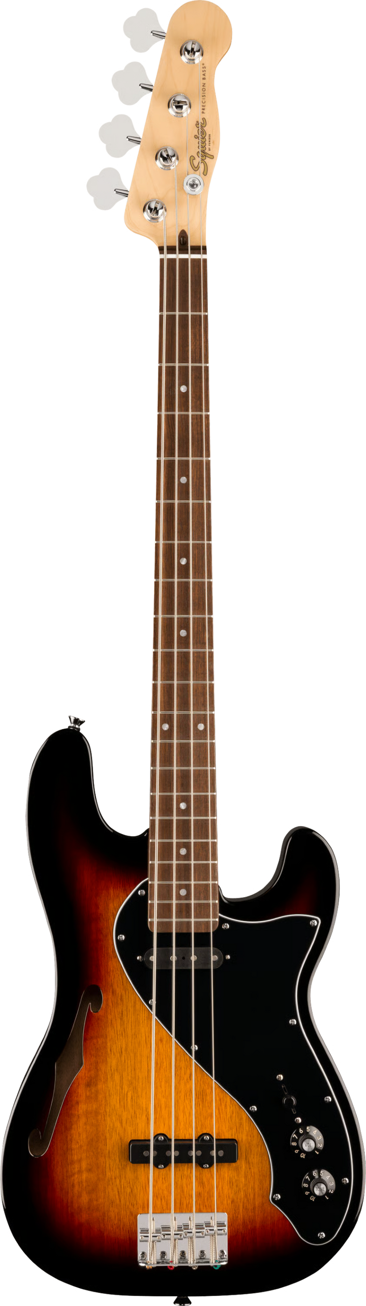 Squier Paranormal Precision Bass Thinline SJ Bass - 3 Color Sunburst 2