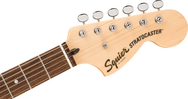 Squier Paranormal Stratocaster Deluxe Electric Guitar - 3 Color Sunburst 4