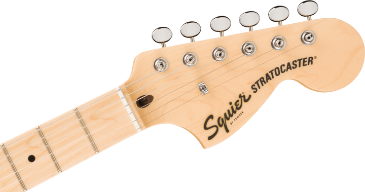 Squier Paranormal Stratocaster Deluxe Electric Guitar - Lake Placid Blue 3