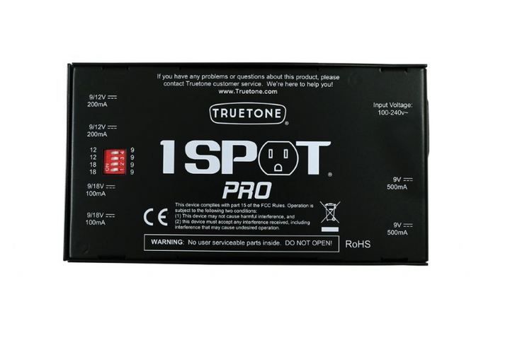 Truetone 1 SPOT PRO CS6 Multi Guitar Pedal Power Supply 4