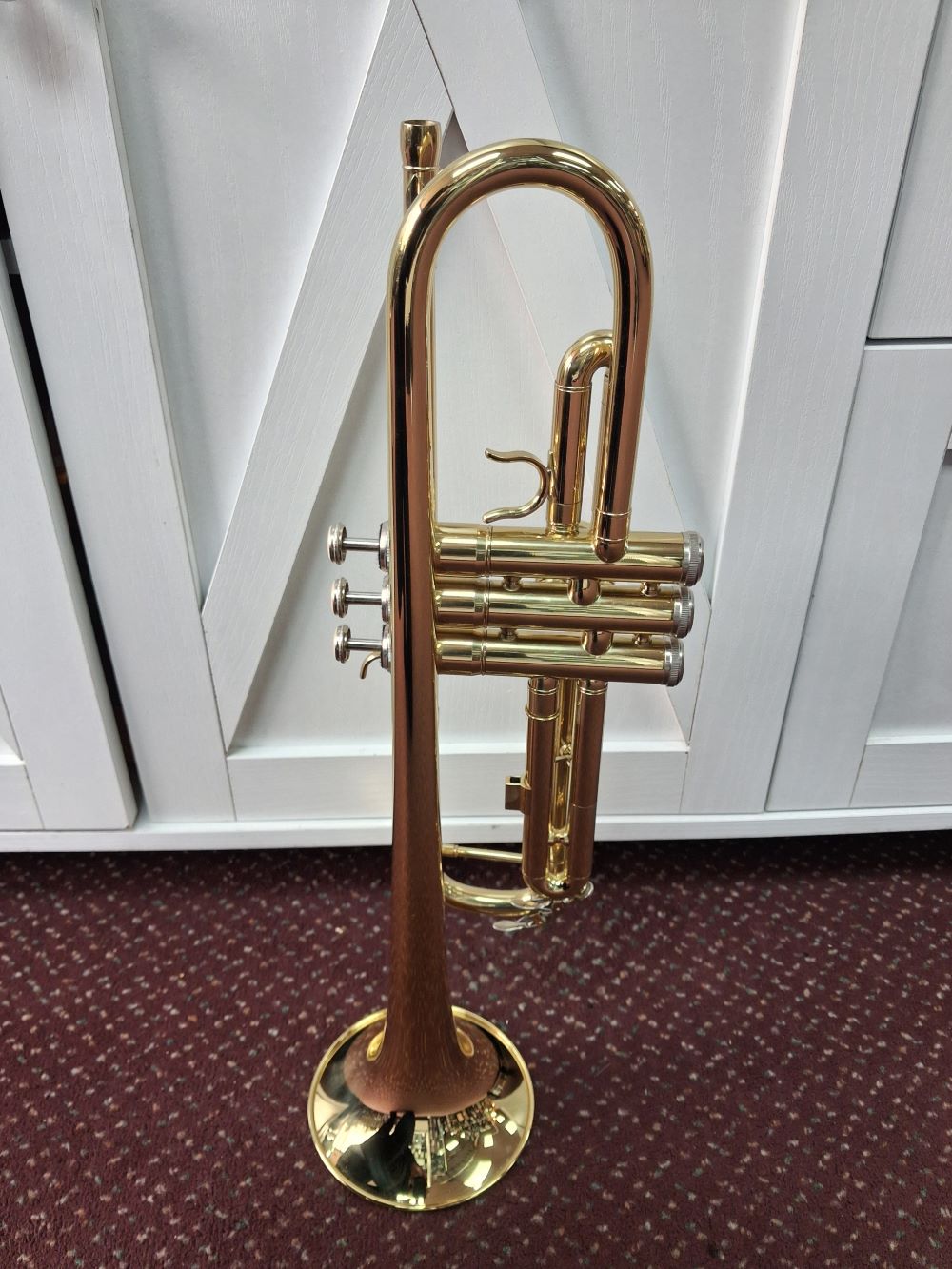 Used Benjamin Adam TP100 Student Bb Trumpet - With Case and Mouthpiece 5