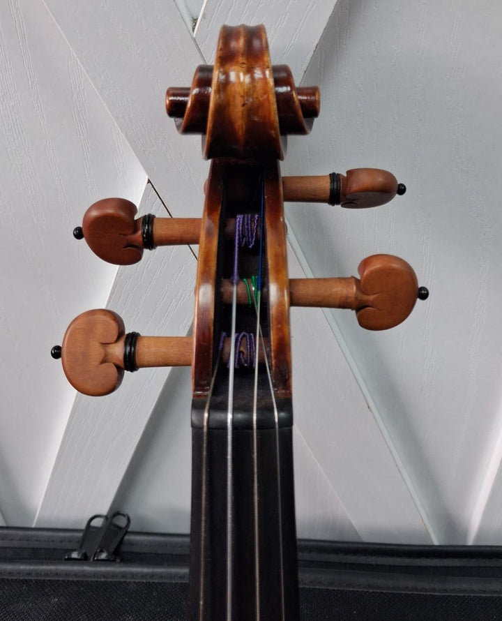 Used Otto Benjamin ML509LE Full Size Violin - With Hardshell Case and Wood Bow 6