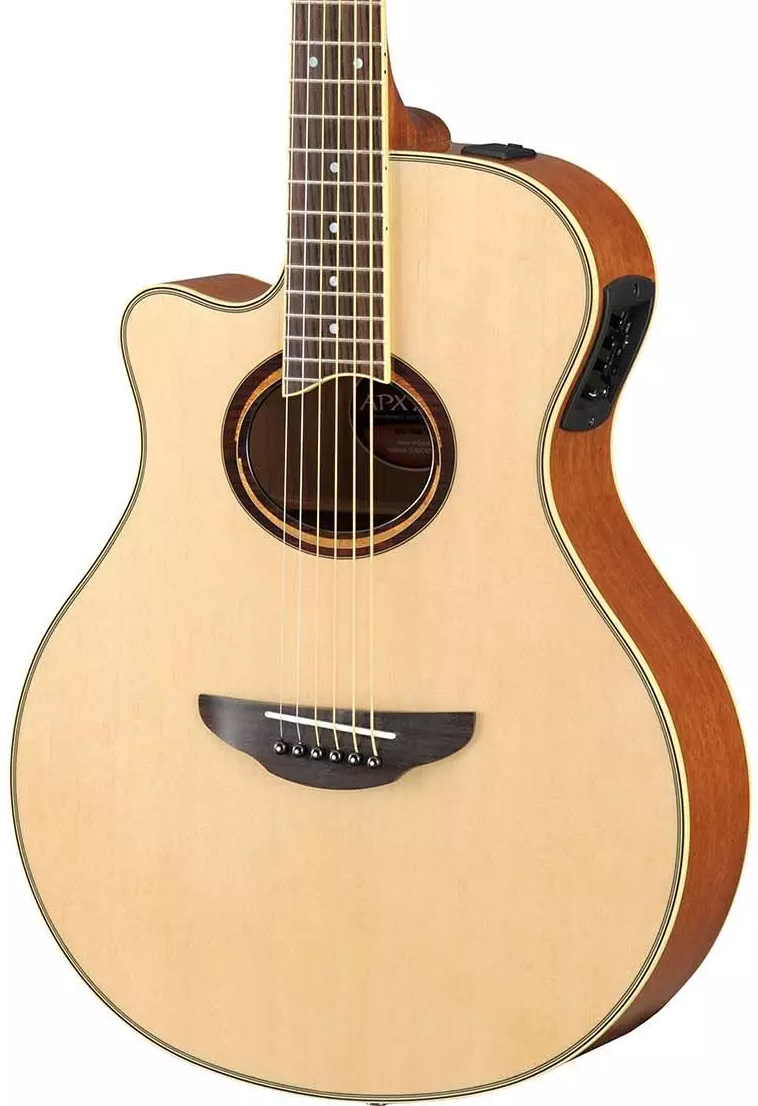 Yamaha APX700IIL Lefty Thinline Acoustic Electric Guitar - Natural