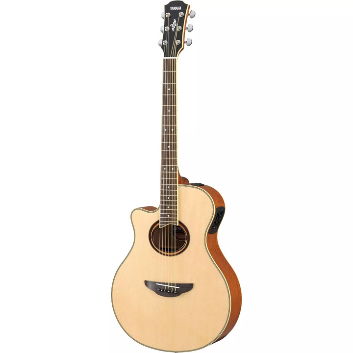 Yamaha APX700IIL Lefty Thinline Acoustic Electric Guitar - Natural 3